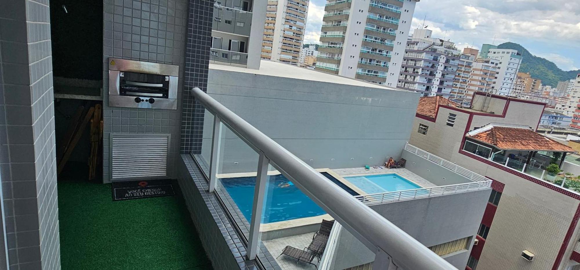 A Melhor Localizacao Da Praia Grande/Sp Kültér fotó